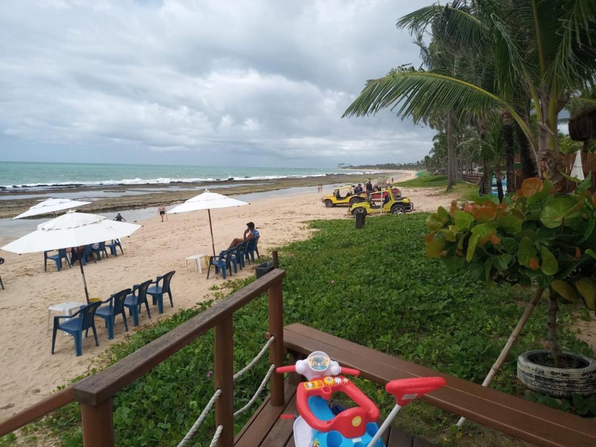 Estudio Marulhos, Varanda Com Vista De Mar E Parque Aquatico, A Beira-Mar Mar De Muro Alto, Com Wi-Fi, Restaurante, Estacionamento E A 10' De Pôrto das Galinhas Exteriör bild